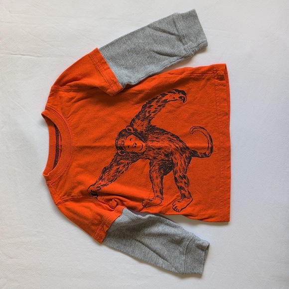 3-pack mixed brands graphic long sleeve shirt bundle lot 12-18 months baby boy - Picture 7 of 11